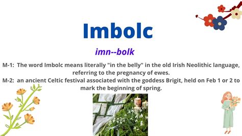 how to pronounce imbolc